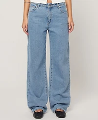 Abrand Women's 95 Gigi Wide Leg Baggy Jeans