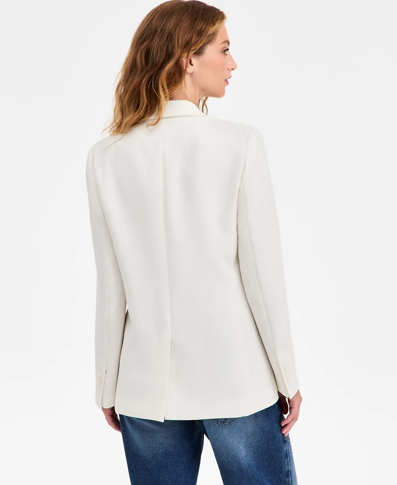 Bar Iii Women's Oversized Crepe Blazer, Macy's Exclusive