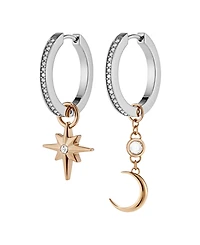 Olivia Burton Celestial Star Rose Gold Tone Stainless Steel Earrings
