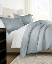ienjoy Home Ultra Soft Brushed Cotton 3-Pc. Duvet Cover Set, Full/Queen