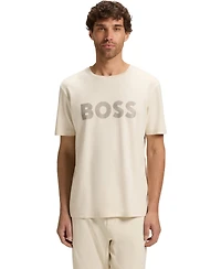 Boss by Hugo Men's Gloss Logo Pima-Cotton T-Shirt