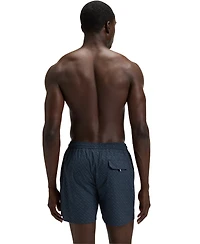 Boss by Hugo Men's Degrade Monogram Swim Shorts