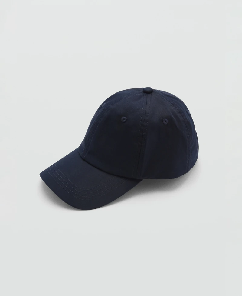 Mango Men's Cotton Visor Hat