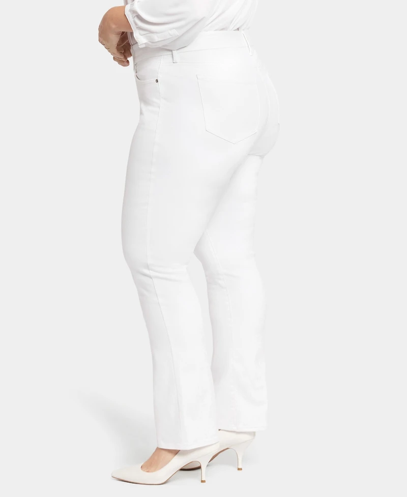 Nydj Plus Waist Match Marilyn Straight Jeans