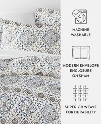 ienjoy Home Rustic Retreat All Season 3-Pc. Duvet Cover Set, Full/Queen