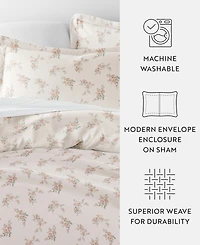 ienjoy Home Rustic Retreat All Season 3-Pc. Duvet Cover Set, King/California King