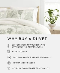 ienjoy Home Timeless Pattern Reversible 3-Pc. Duvet Cover Set