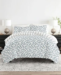 ienjoy Home Timeless Pattern Reversible 3-Pc. Duvet Cover Set