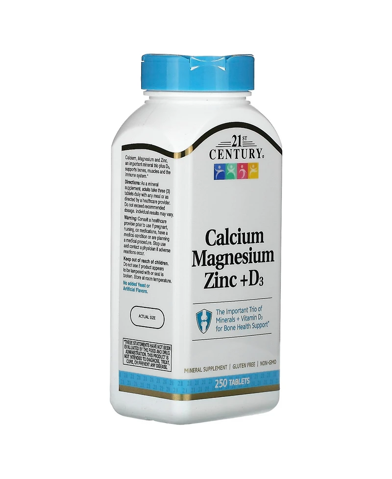 21st Century Calcium Magnesium Zinc + D3