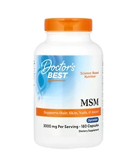 Doctor's Best Msm with OptiMSM 1 000 mg - 180 Capsules