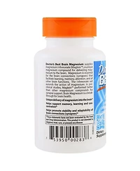 Doctor's Best Brain Magnesium with Magtein 50 mg - 90 Veggie Caps
