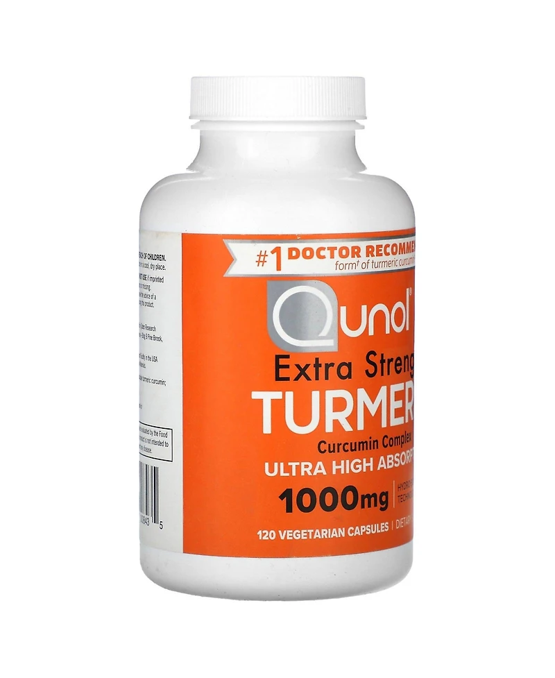 Qunol Turmeric Curcumin Complex Extra Strength