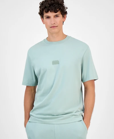 Hugo By Boss Men's Cotton Logo Crewneck T-Shirt