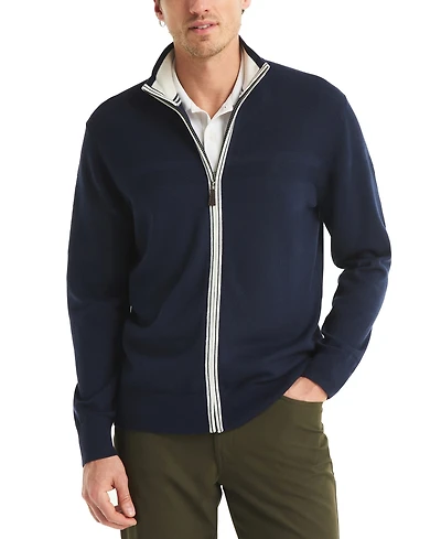 Nautica Men's Performance Mock Neck Sweater