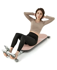 Akiudex Multifunctional Sit-Up Workout Bench with 3 Gear Adjustable Angles and Adjustable Length