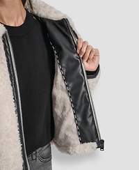 Dkny Women's Long Sleeve Zip Up Jacket