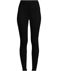Lands' End Women's Tall High Rise Ponte Polished Leggings