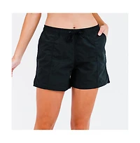 Calypsa Women's Plus Mid-Thigh Board Shorts