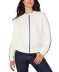 Liverpool Los Angeles Women's Long Sleeve Crewneck Raglan Sweater