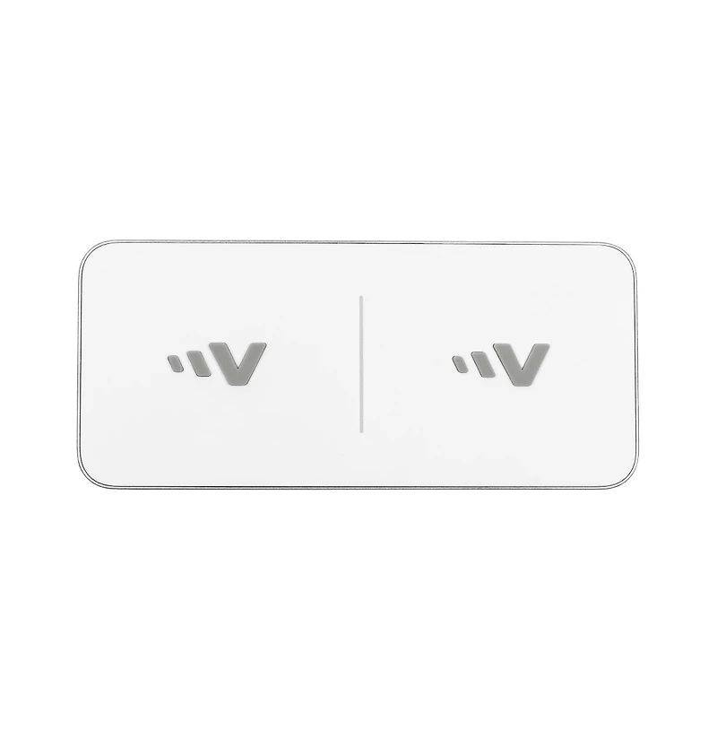 Ventev 15W Ultrafast Wireless Dual Chargepad-White