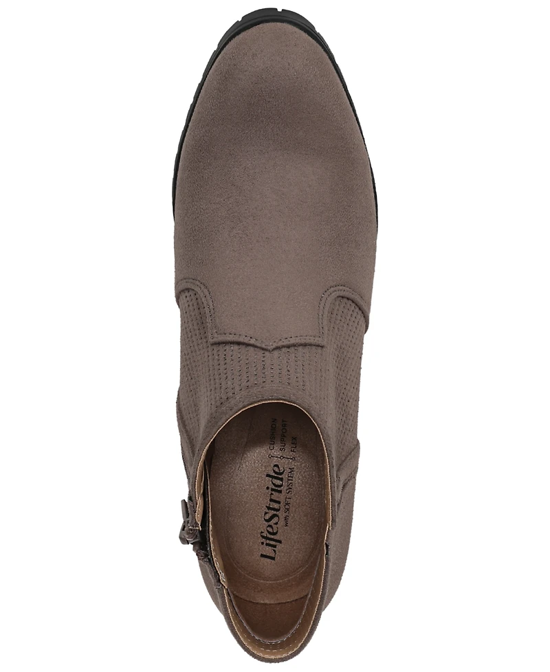 LifeStride Women's Matilda Zipper Short Booties