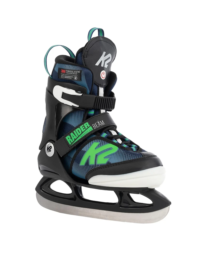 K2 Raider Beam Boys Adjustable Ice Skates