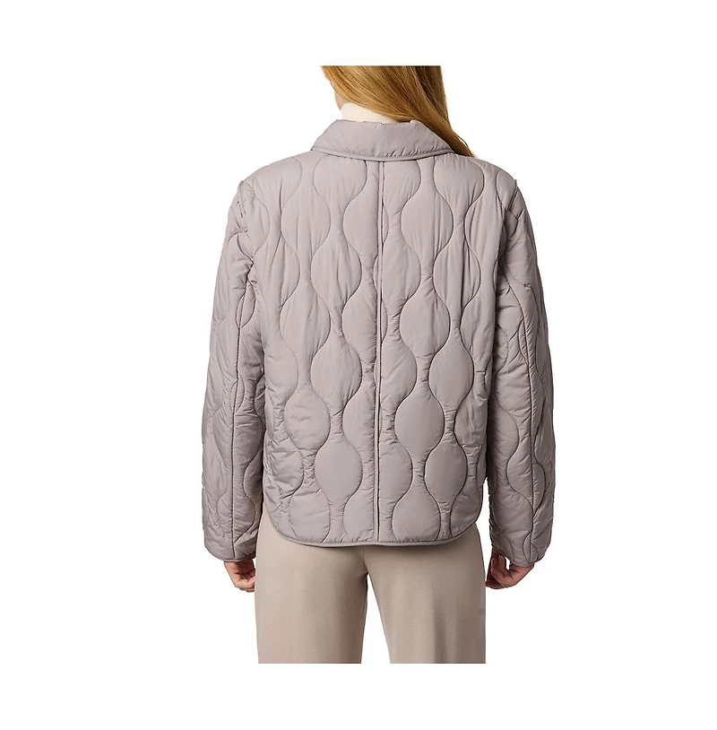 Bernardo Collared Quilted Jacket