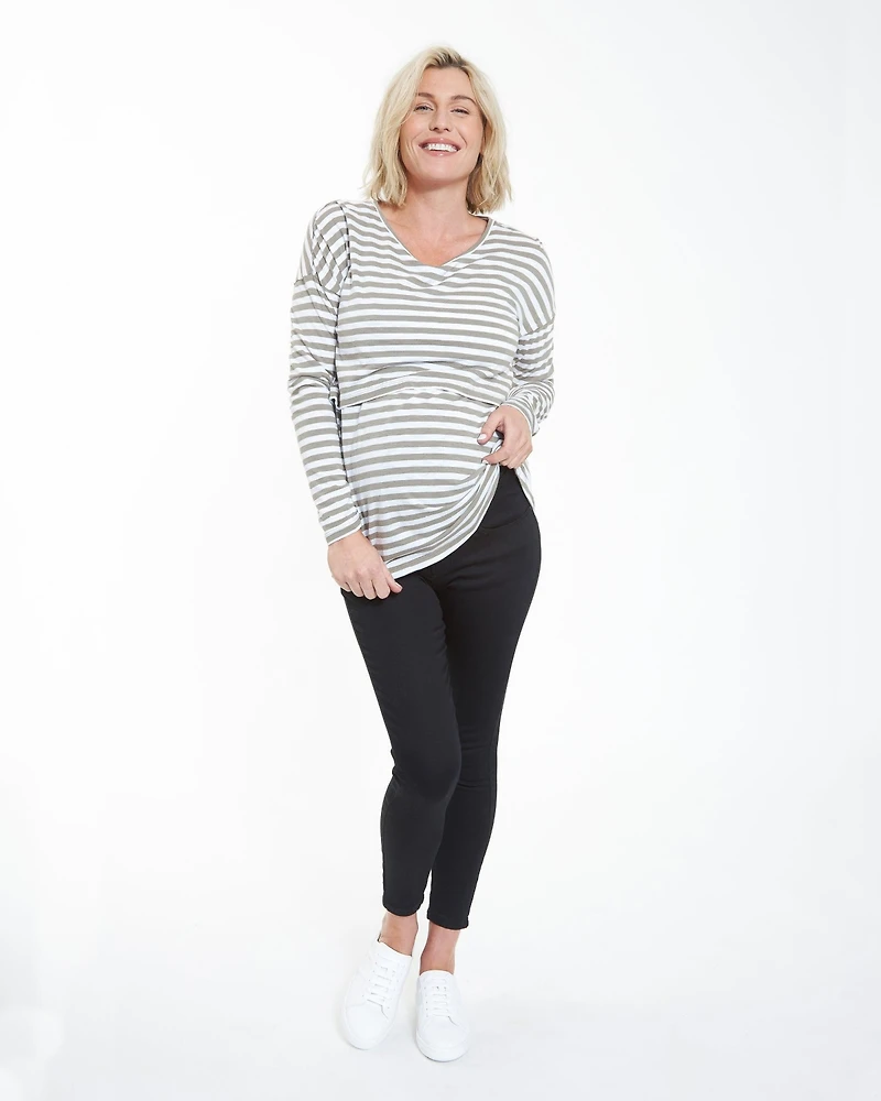 Ripe Maternity Rebel Ankle Grazer Jegging
