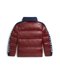 Polo Ralph Lauren Big Boys Logo Down Hooded Jacket