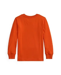Polo Ralph Lauren Toddler and Little Boys Cotton Jersey Long Sleeve T-Shirt