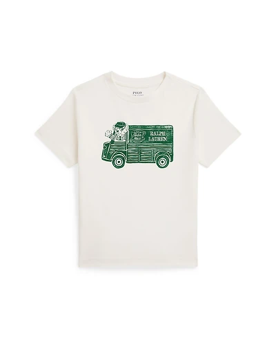 Polo Ralph Lauren Toddler and Little Boys Ralph's Coffee Bear T-Shirt