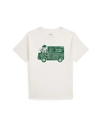 Polo Ralph Lauren Toddler and Little Boys Ralph's Coffee Bear T-Shirt