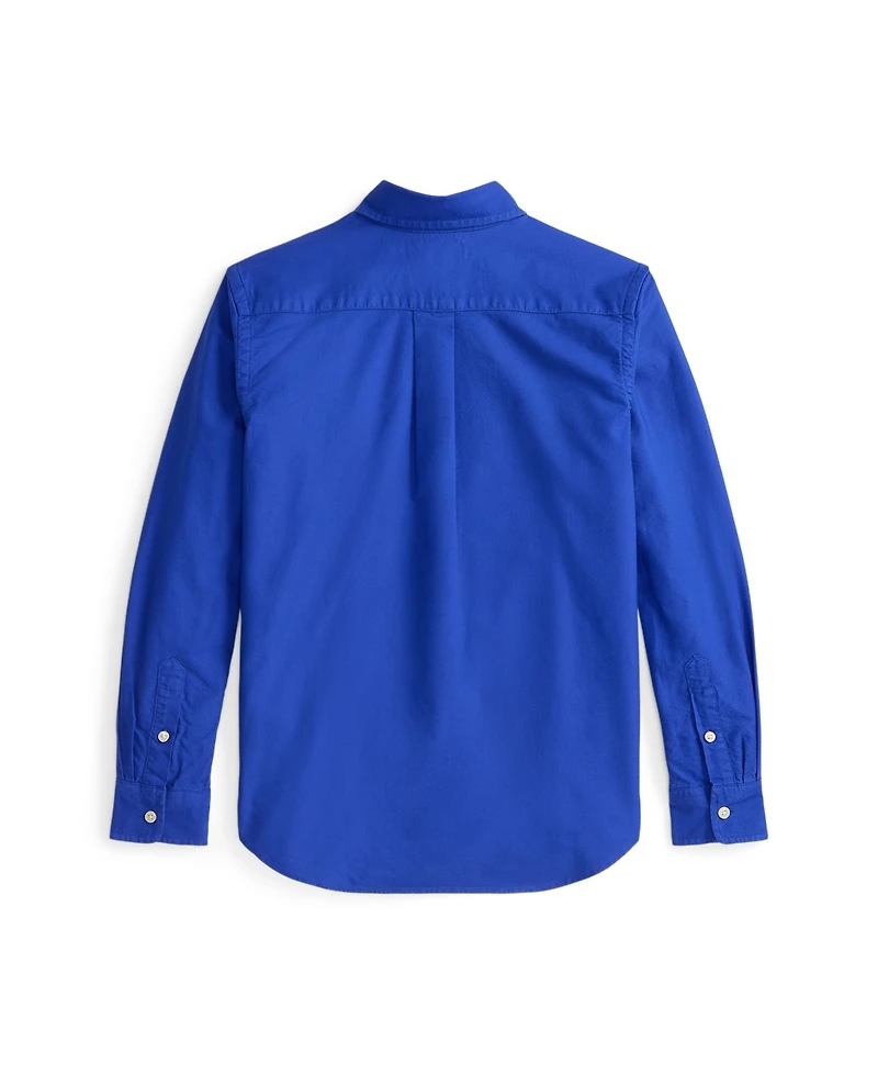 Polo Ralph Lauren Big Boys Garment-Dyed Cotton Oxford Shirt