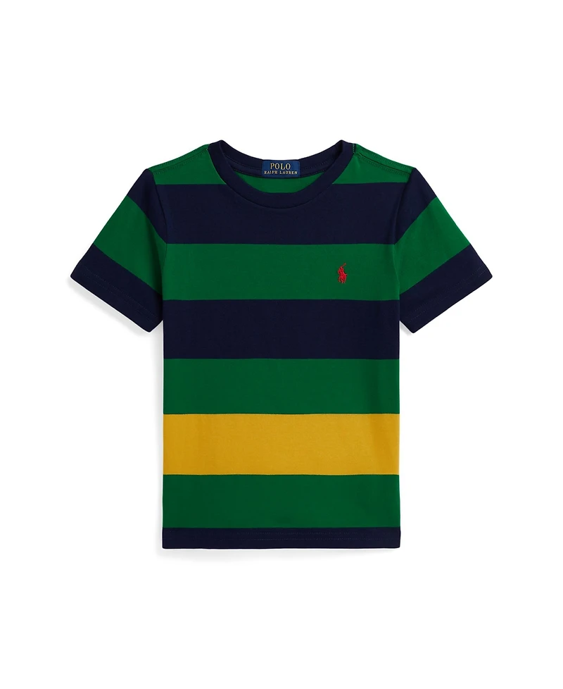Polo Ralph Lauren Toddler and Little Boys Striped Cotton Jersey T-Shirt