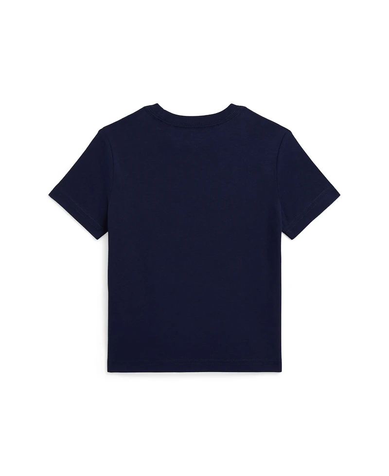 Polo Ralph Lauren Toddler and Little Boys Logo Cotton Jersey T-Shirt