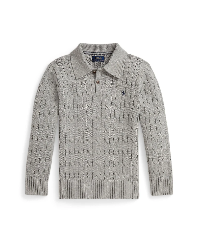 Polo Ralph Lauren Toddler and Little Boys Cable-Knit Cotton Sweater