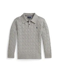 Polo Ralph Lauren Toddler and Little Boys Cable-Knit Cotton Sweater