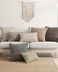 Boho Living Jada Jute 2-Pc. Decorative Pillows Set, 18" x 18"