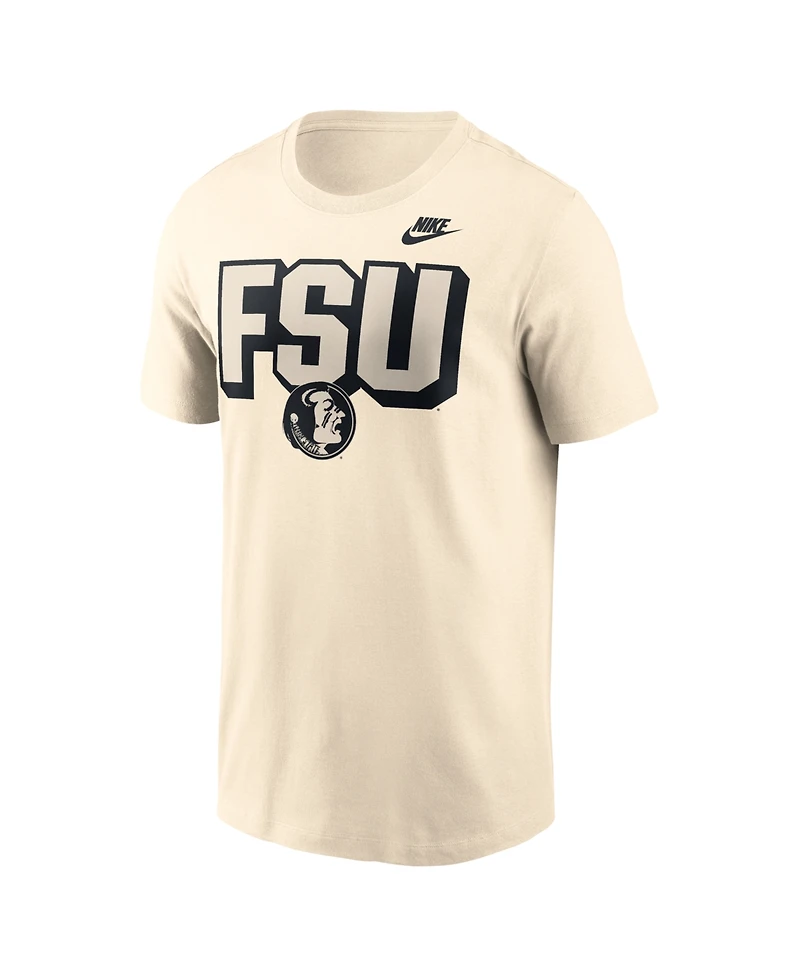 Nike Men's Natural Florida State Seminoles Fashion Bold T-Shirt