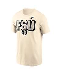Nike Men's Natural Florida State Seminoles Fashion Bold T-Shirt