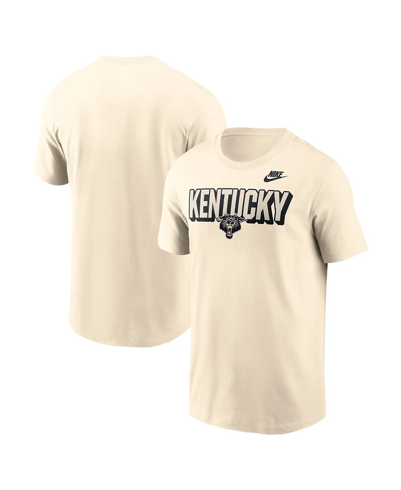 Nike Men's Natural Kentucky Wildcats Fashion Bold T-Shirt
