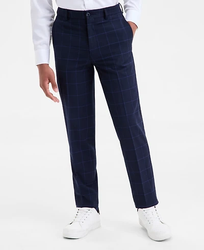 Michael Kors Big Boys Elasticized Waistband Pleated Pants