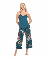 Linea Donatella Women's Knit Mihoko 3Pcs Travel and Sleep Pajama Set