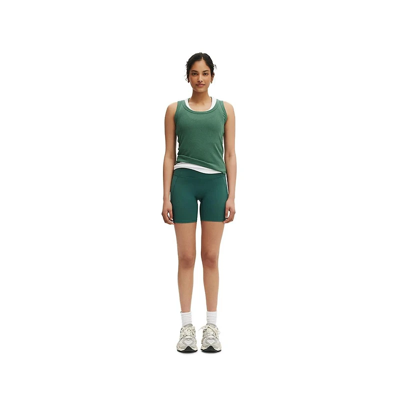 Cotton On Women's Active Ultra Soft Side Pocket Bike Short