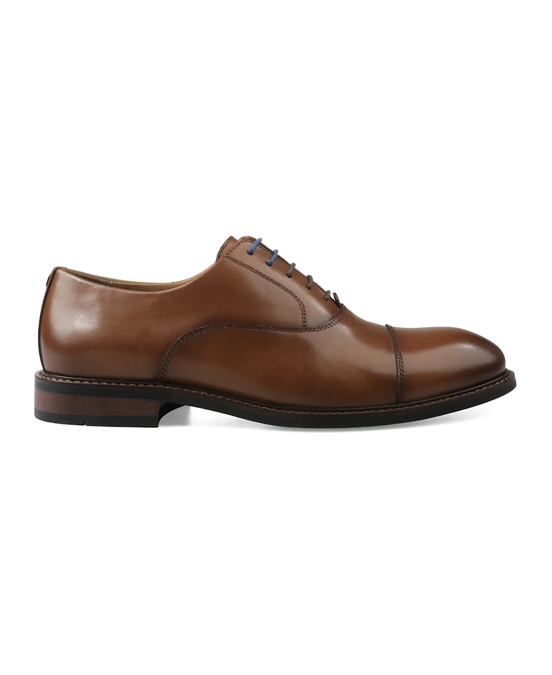 Bar Iii Men's Ashtonn Cap-Toe Leather Oxford Dress Shoes, Created for Macy's