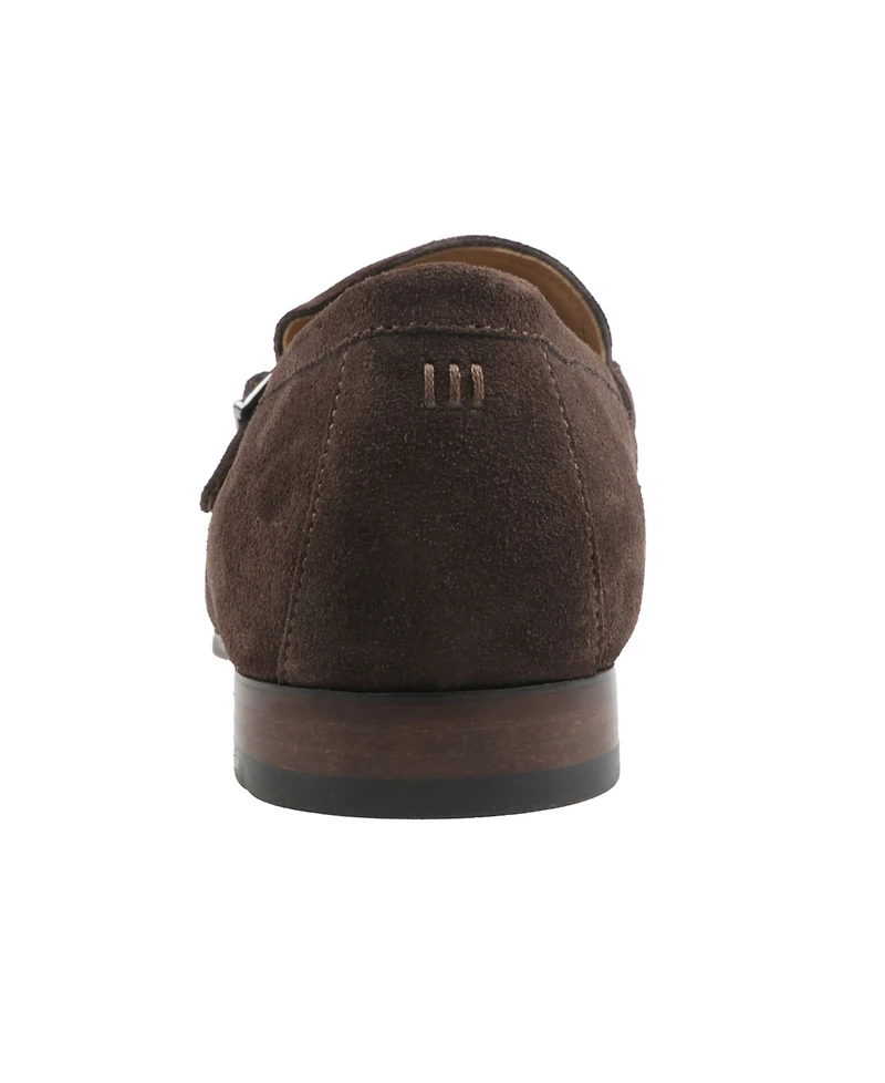 Bar Iii Men's Johnniey Suede Block Heel Loafers, Macy's Exclusive