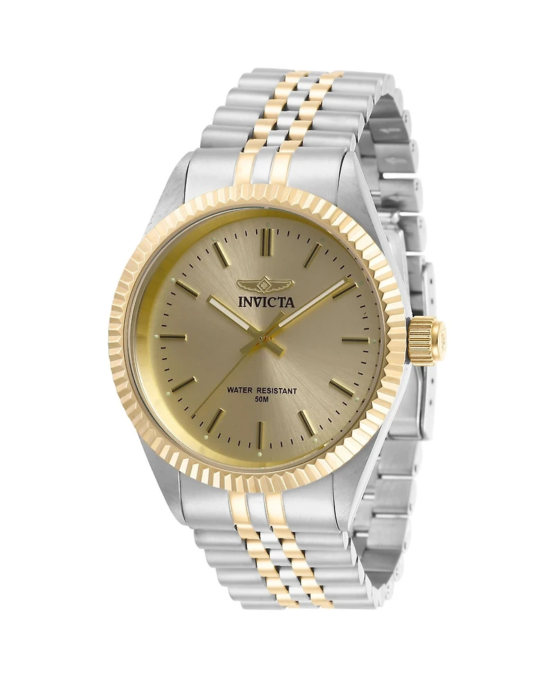 Invicta Men's 29382 Specialty Quartz Chronograph Champagne Dial Watch