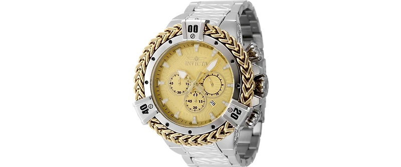 Invicta Men's 48157 Bolt Quartz Chronograph Gold Dial Watch
