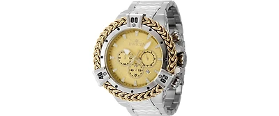 Invicta Men's 48157 Bolt Quartz Chronograph Gold Dial Watch