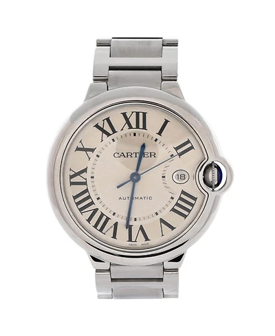Pre-Owned Cartier Ballon Bleu de Cartier Automatic Watch in Stainless Steel 42mm